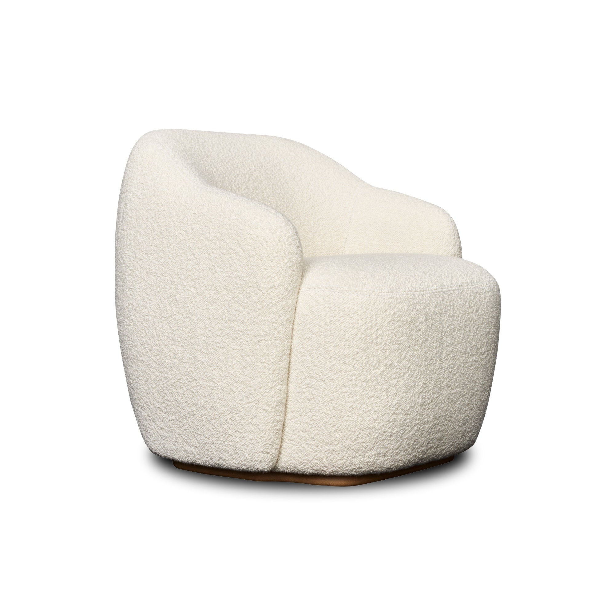 Barba Club Swivel Armchair - Fabric E (Barnum Lana 24)