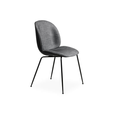 Beetle 10246 Dining Chair - Black Chrome / Fabric B (Plain 0023)
