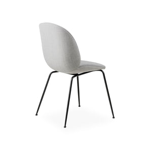 Beetle 10249 Dining Chair - Black Chrome / Fabric B (Remix 3 123)