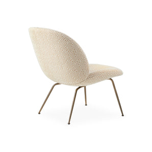 Beetle 10271 Lounge Chair - Antique Brass / Fabric B (Dora Boucle 0002)