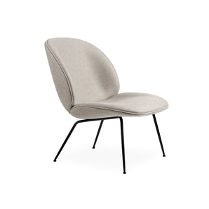 Beetle 10271 Lounge Chair - Black Matt / Fabric B (Plain 0025)