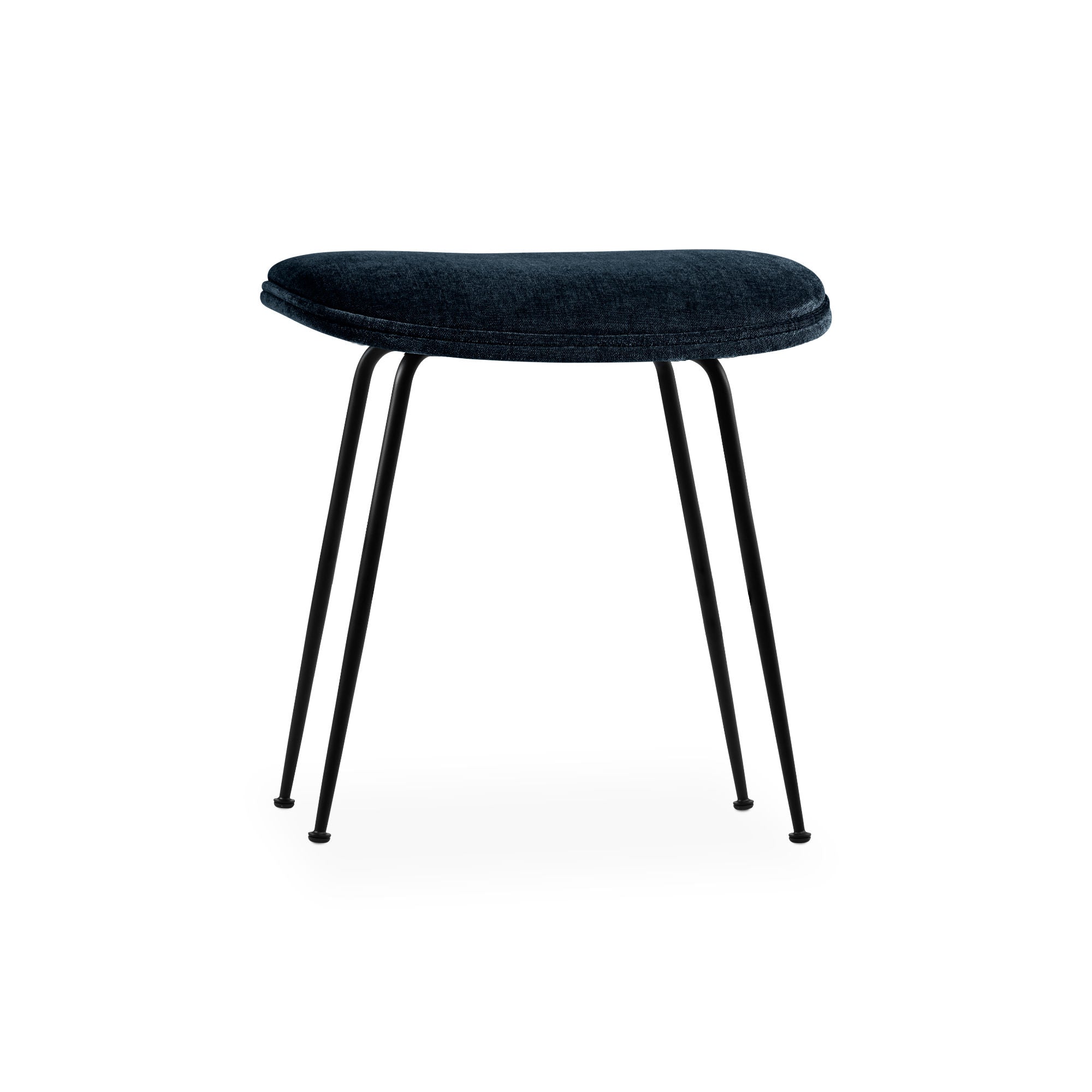 Beetle 10305 Stool - Black Matt / Fabric C (Belsuede Special FR 016)-1