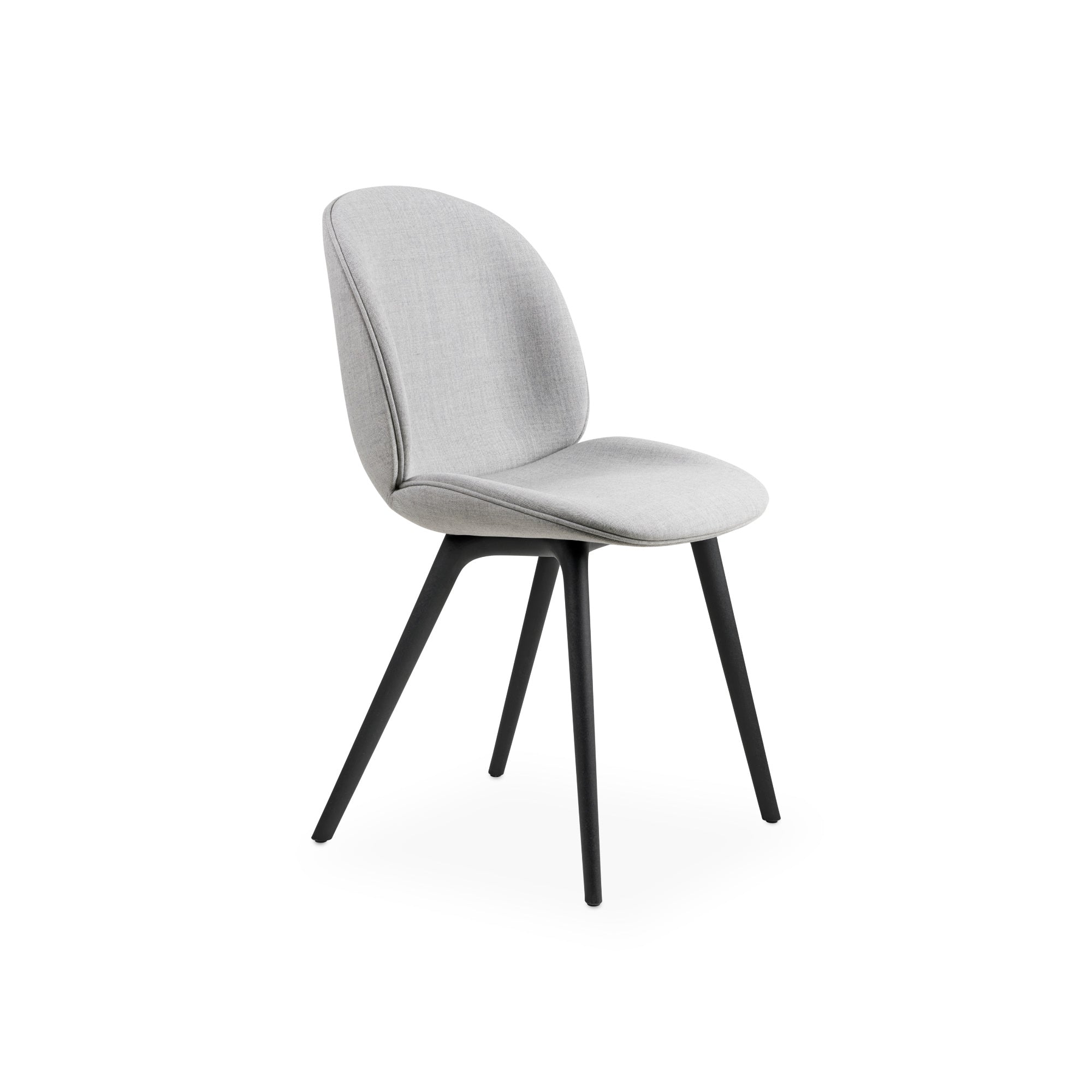 Beetle 30075 Dining Chair - Black / Fabric B (Remix 3 123)-1