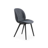 Beetle 30075 Dining Chair - Black / Fabric C (Around Boucle 023)