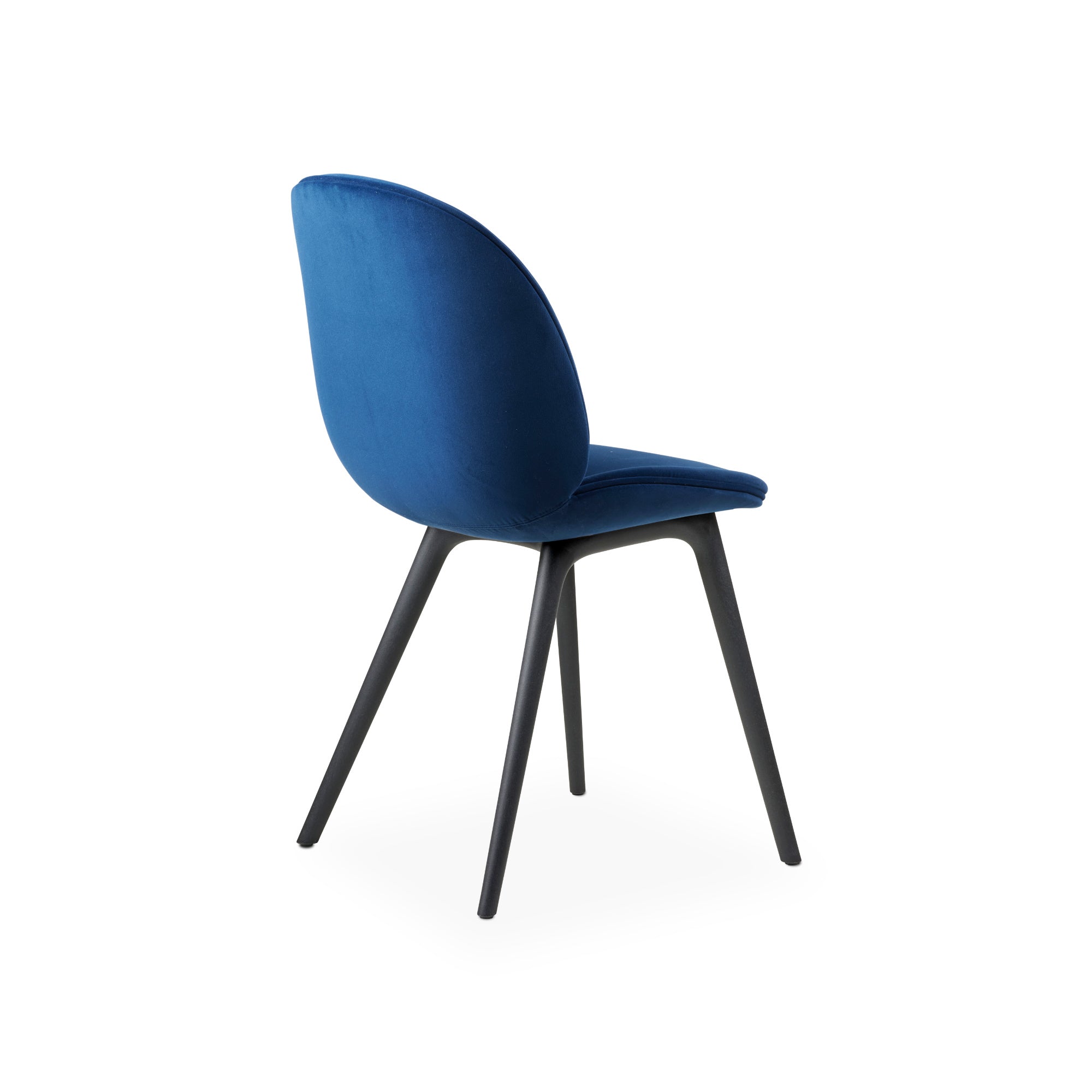 Beetle 30075 Dining Chair - Black / Velvet B (Sunday 003)