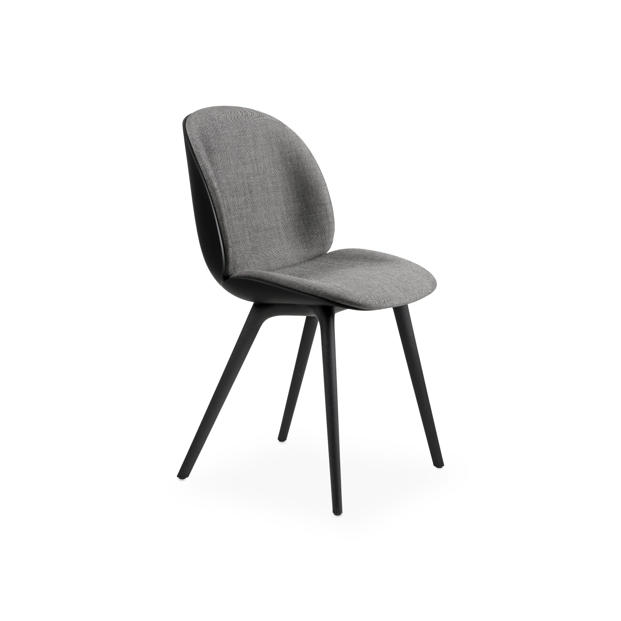 Beetle 32957 Dining Chair - Black / Fabric B (Remix 3 152)-1