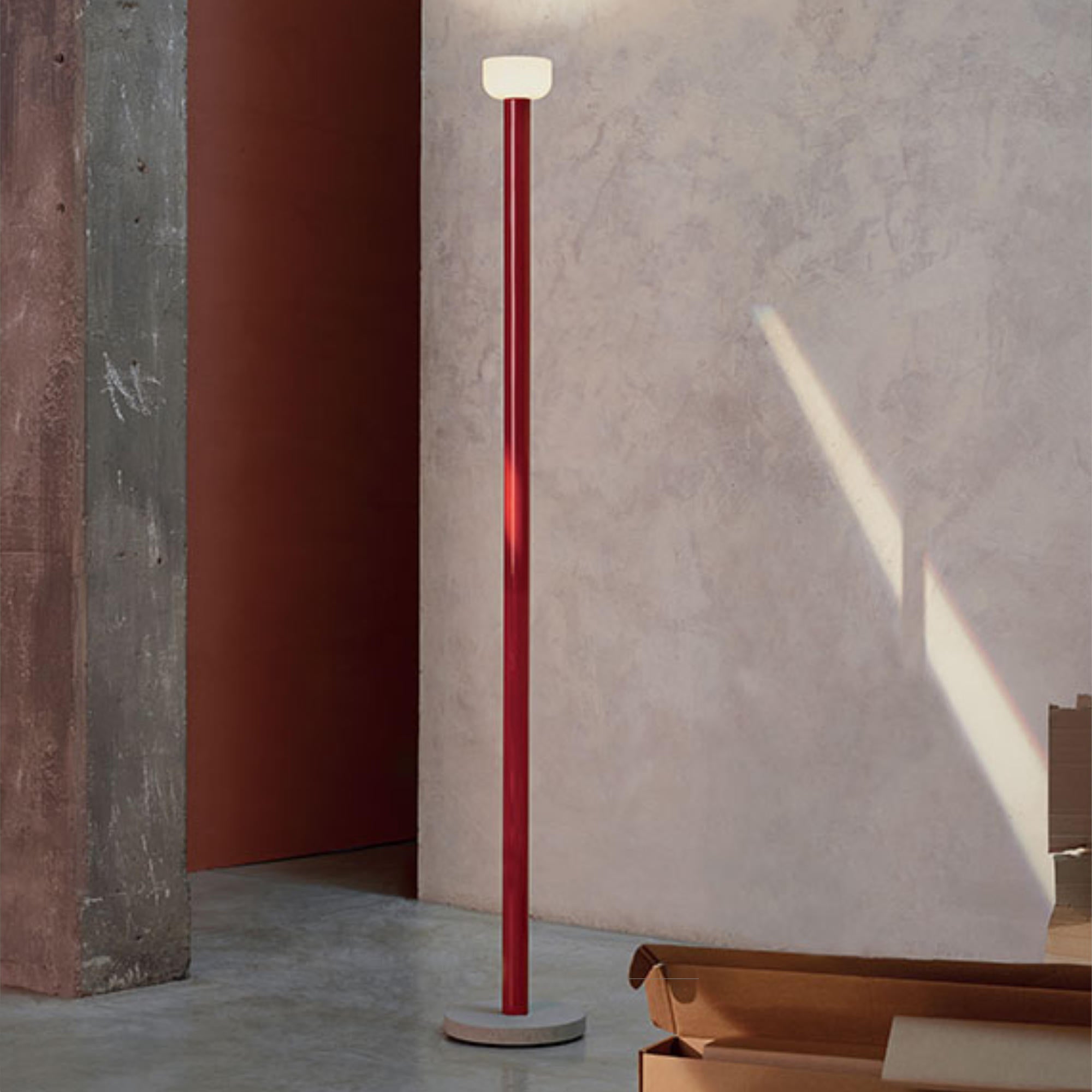 Bellhop Floor Lamp - Brick Red-3