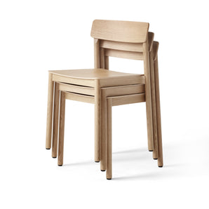 Betty TK2 Stackable Dining Chair - Oak