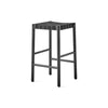 Betty TK7 Counter Stool - Black on Black