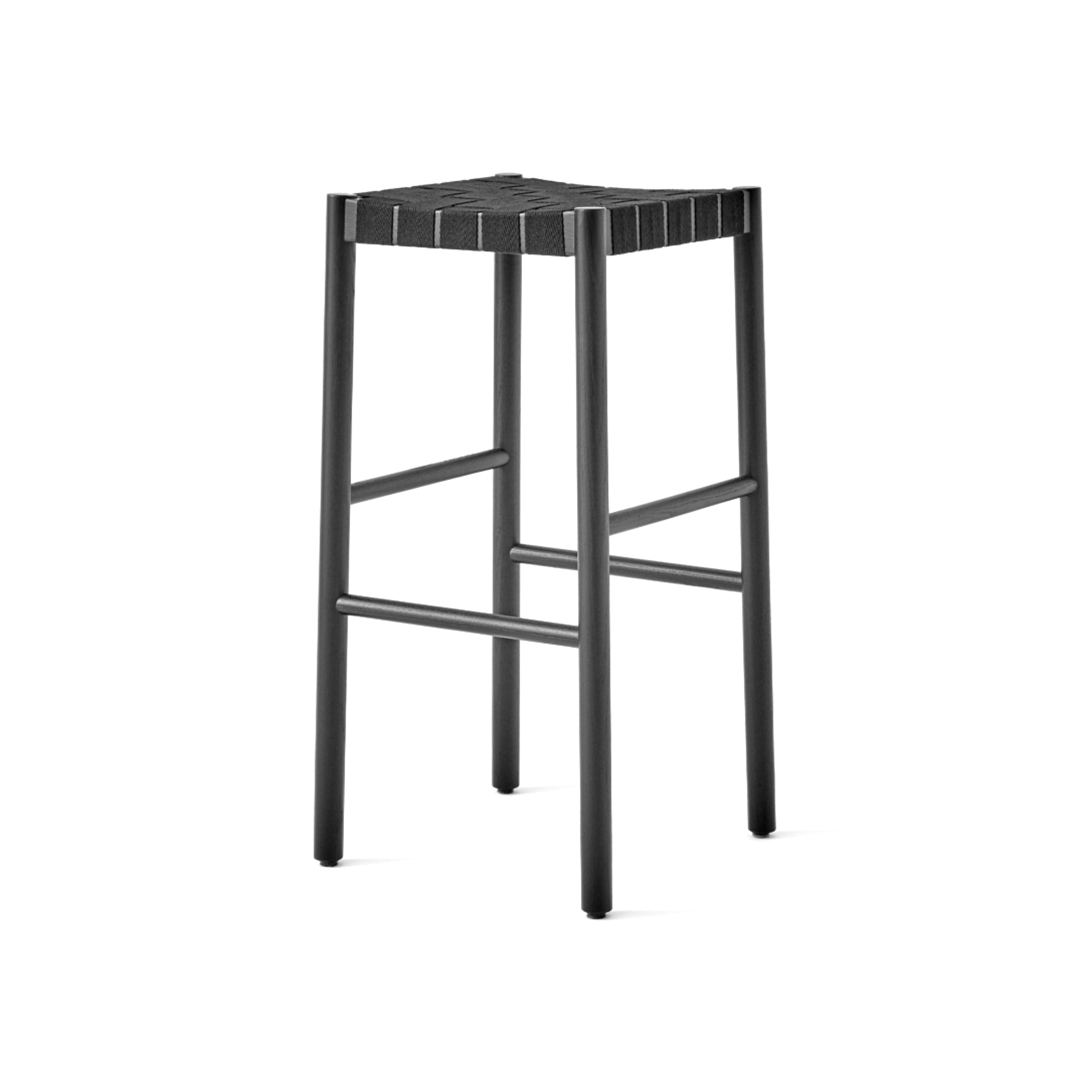 Betty TK8 Barstool - Black on Black