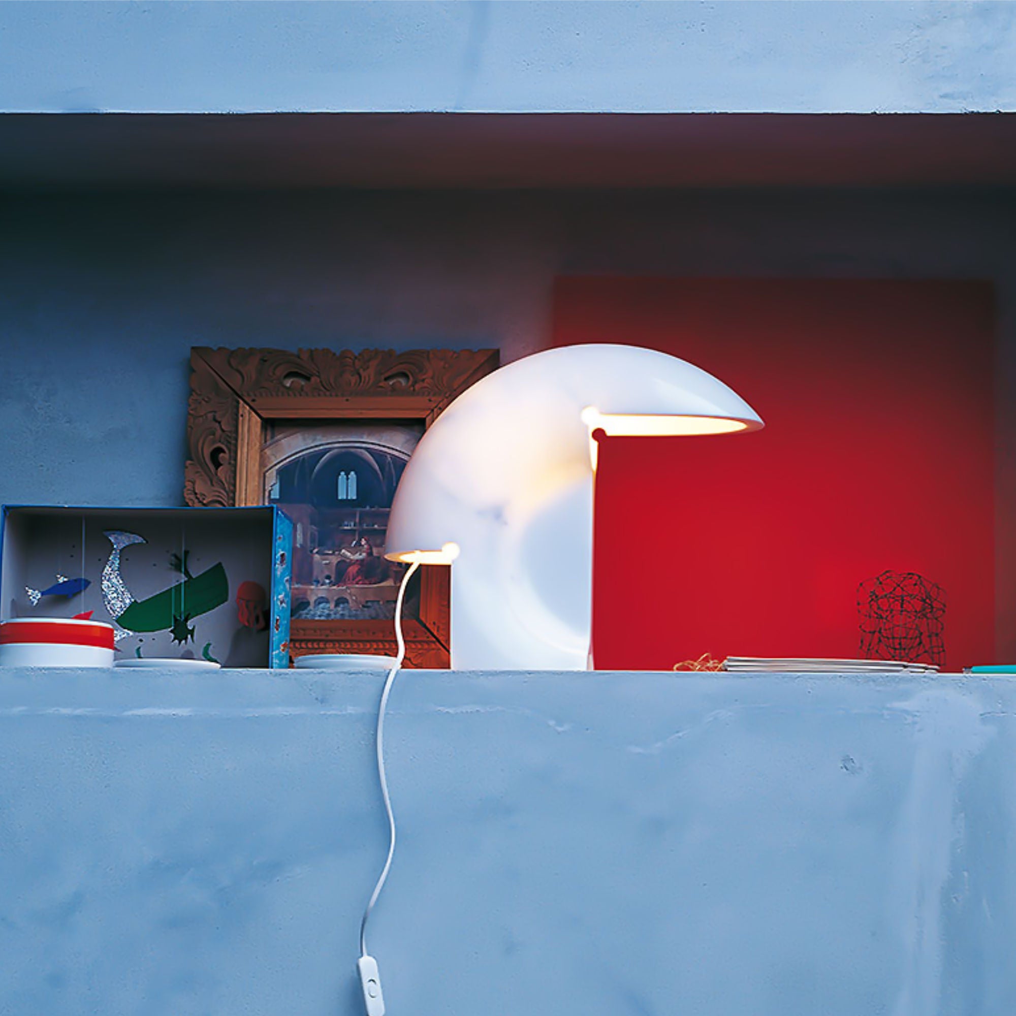 Biagio Table Lamp - Marble-3