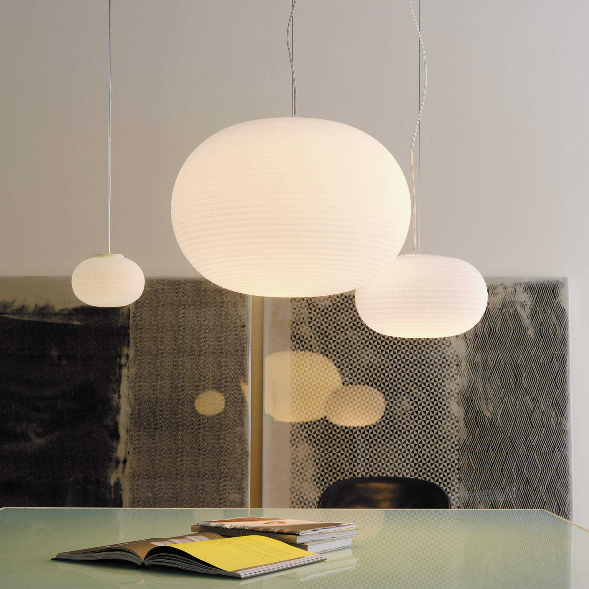 Bianca Small Pendant Lamp - White