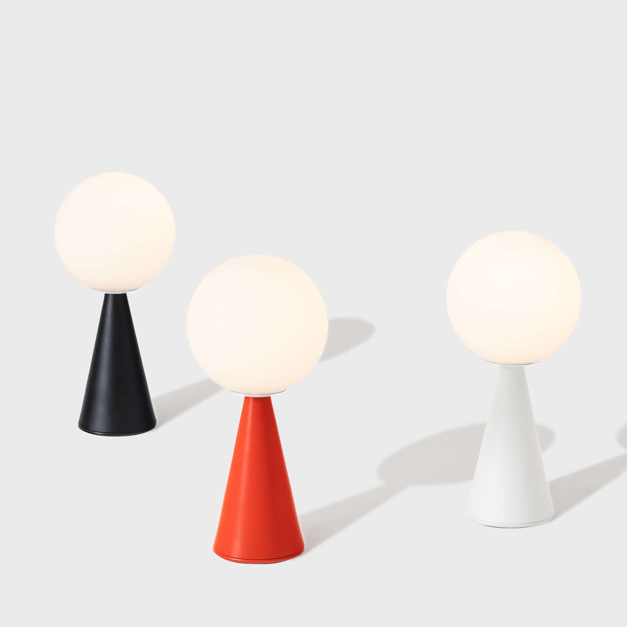 Bilia Mini Table Lamp - Glossy Black-4