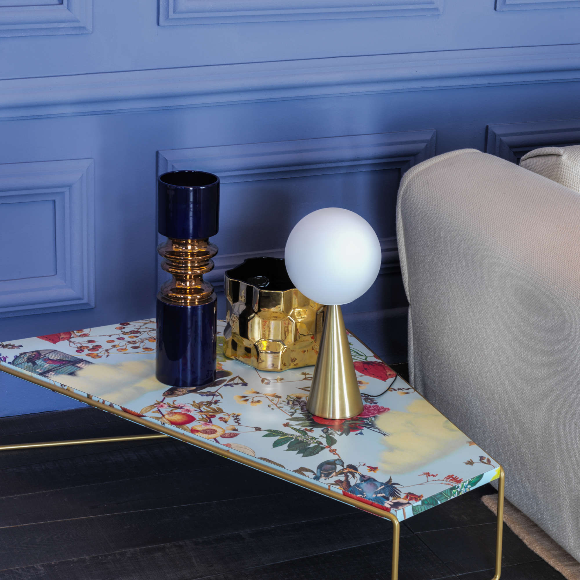 Bilia Table Lamp - Glossy Copper-3