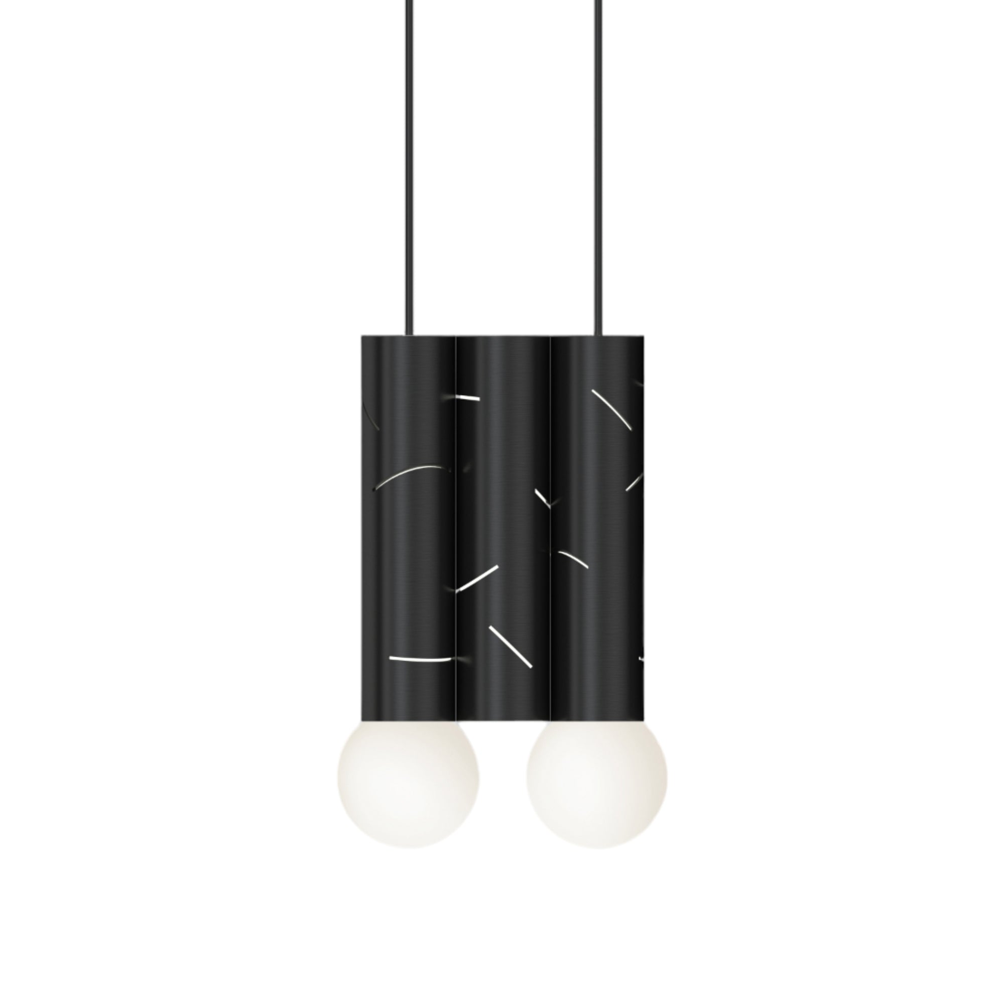 Birch P02 Pendant Lamp - Black-1
