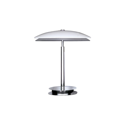 Bis/Tris Table Lamp - Chrome/White