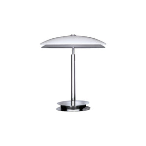 Bis/Tris Table Lamp - Chrome/White