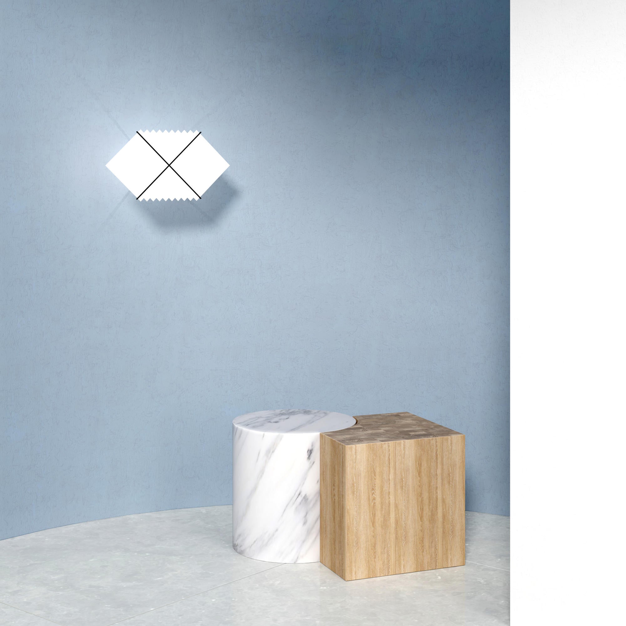 مصباح حائط بلاك هول - أسود