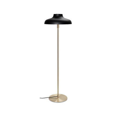 Bolero Medium Floor Lamp - Black/Brass