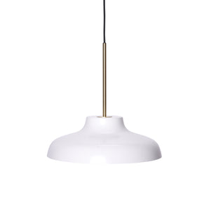 Bolero Medium Pendant lamp - White/Brass