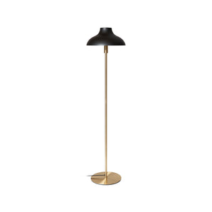 Bolero Small Floor Lamp - Black/Brass