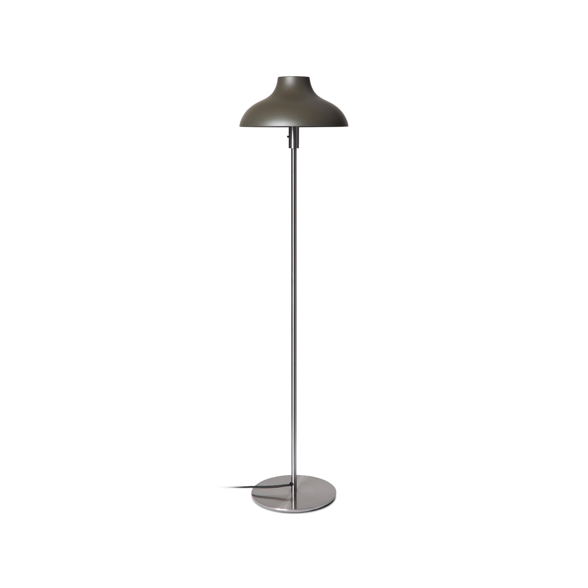 Bolero Small Floor Lamp - Umbra Grey/Steel-1