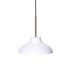 Bolero Small Pendant lamp - White/Brass