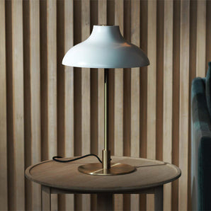 Bolero Table Lamp - White/Brass