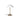مصباح طاولة بوليرو - أبيض ، نحاسي