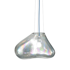 مصباح معلق كبير من بولا - شفاف