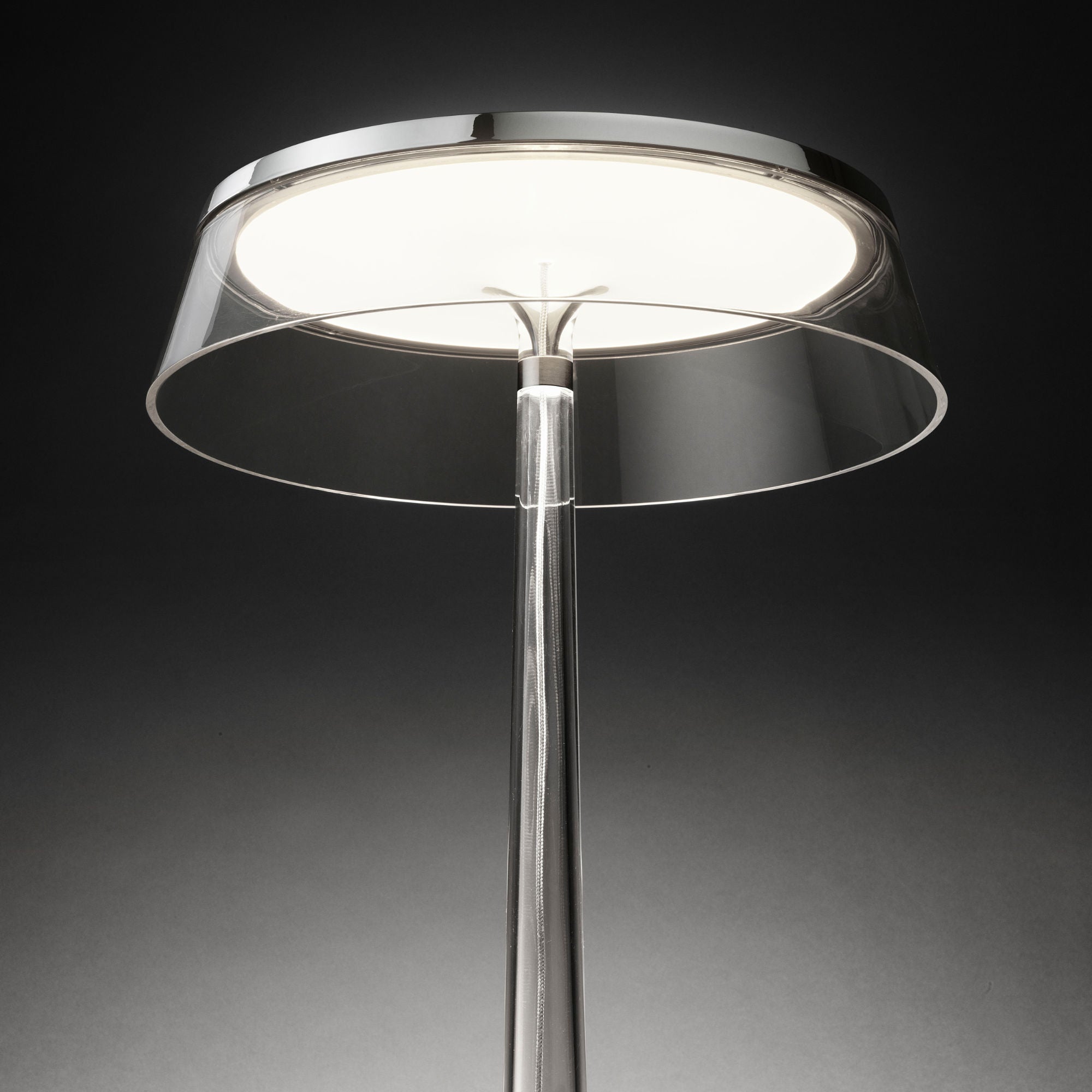Bon Jour Table Lamp - Chrome-3
