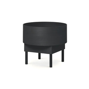 Bowl Small 40 Side Table - Black Stained Ash