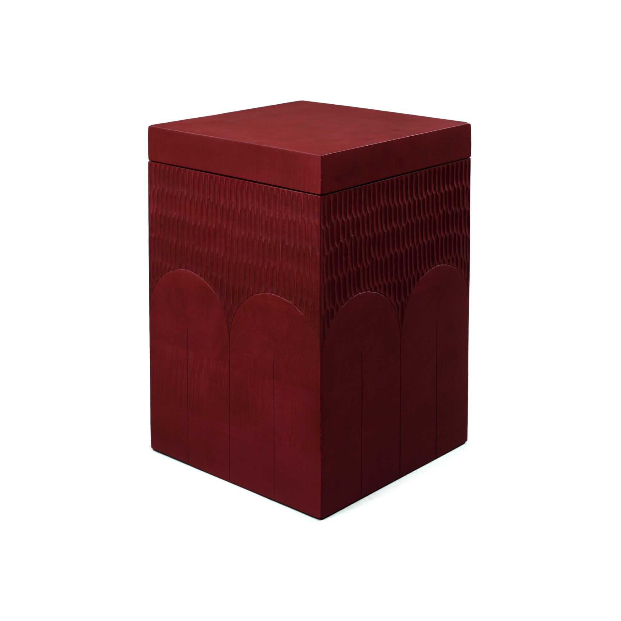 Branco Arches Box - Tall/Zanat Burgundy-1