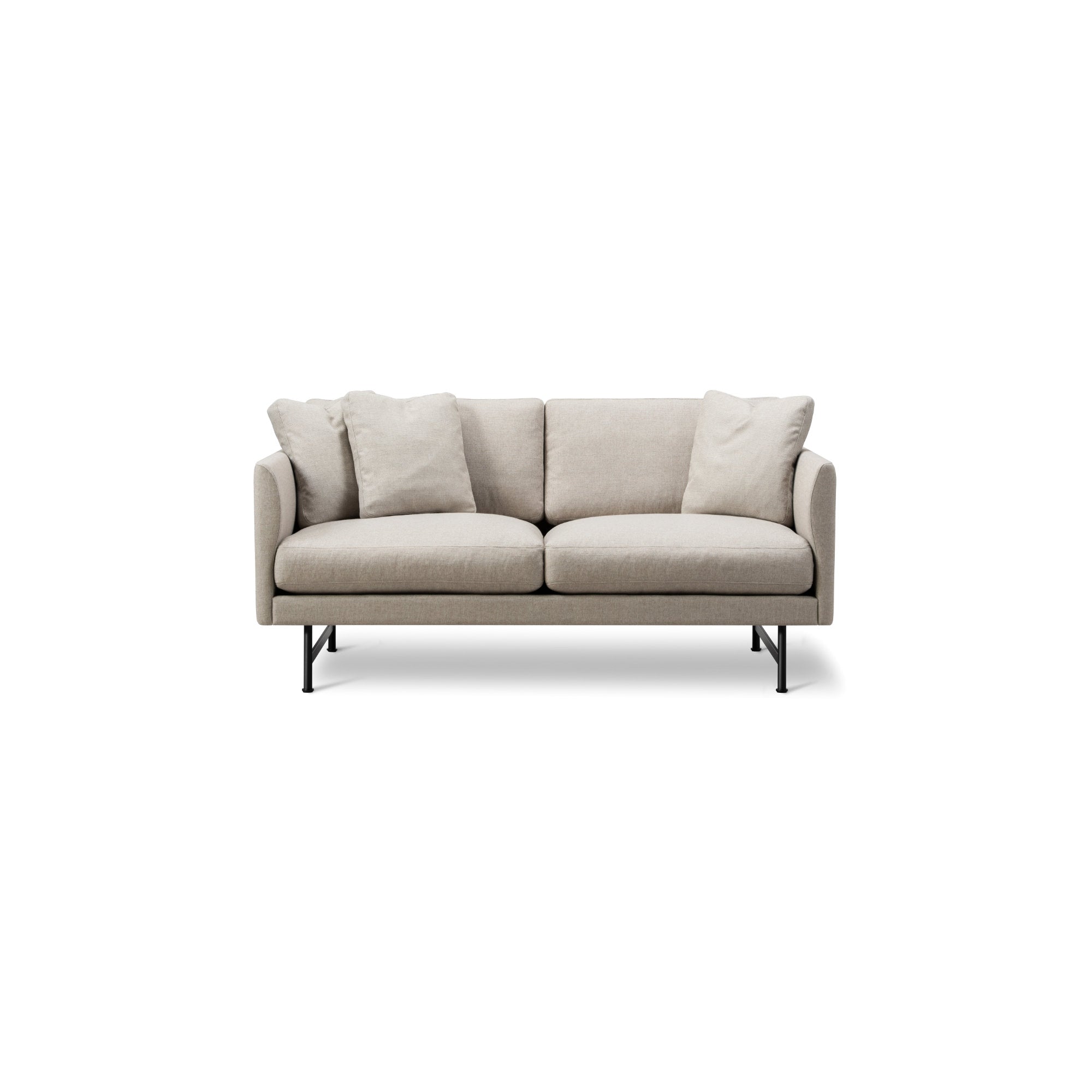 Calmo 5622 Sofa - Black/Fabric 3 (Sunniva 717)