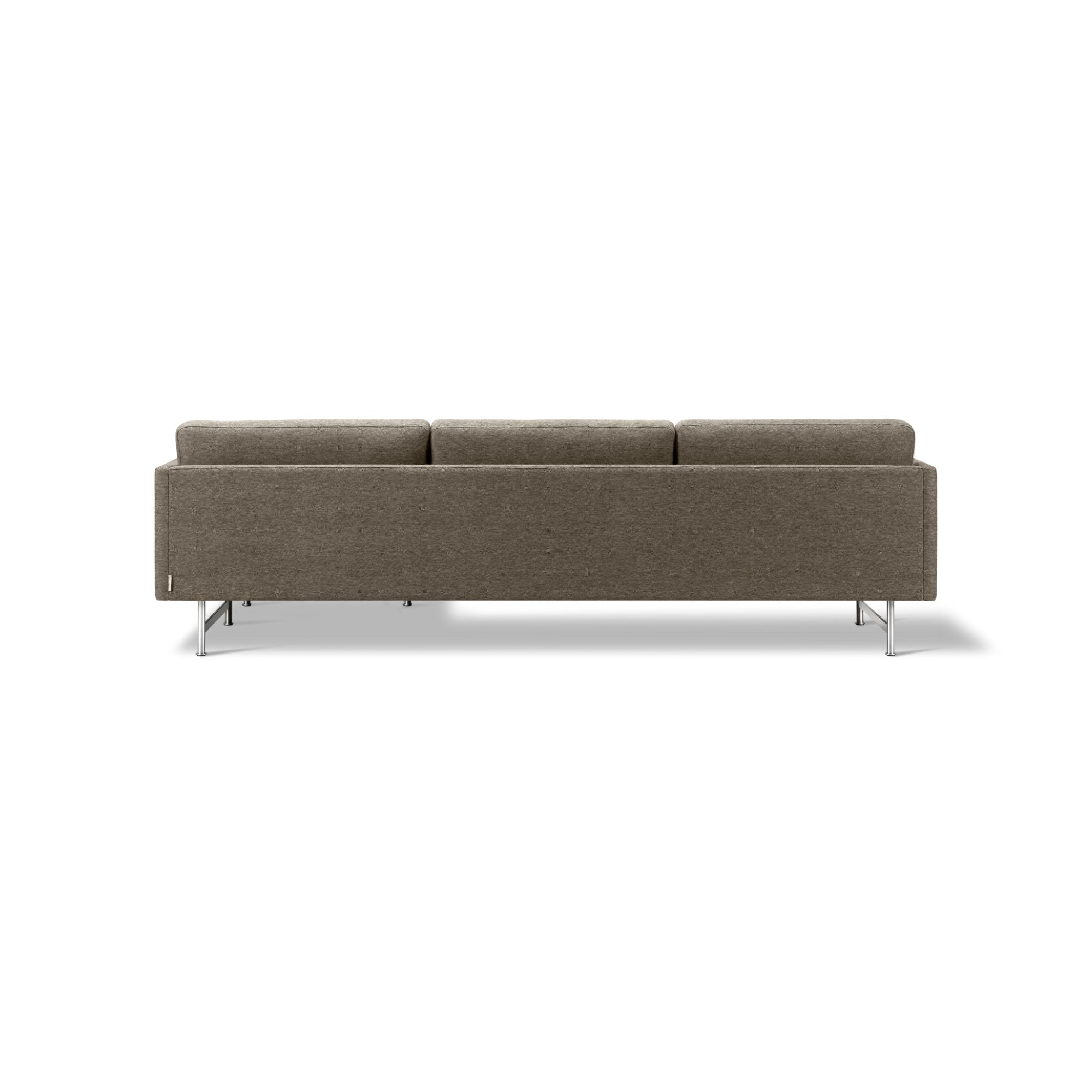 Calmo 5625 Sofa - Matt Chrome/Fabric 3 (Clay 13)-4