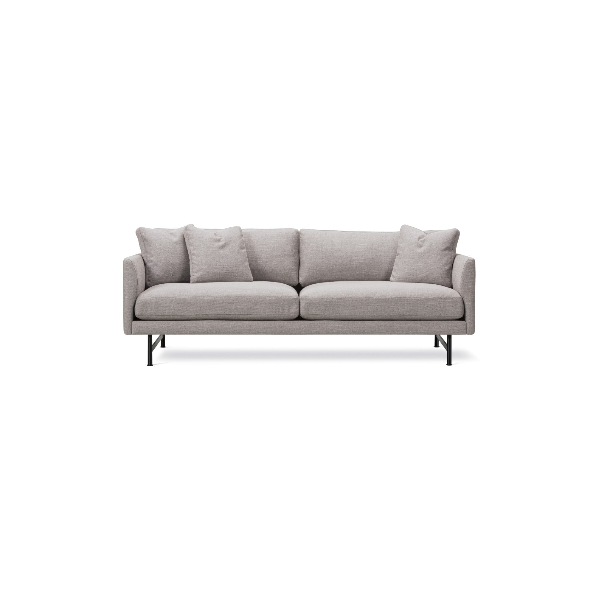Calmo 5652 Sofa - Black/Fabric 3 (Sunniva 717)