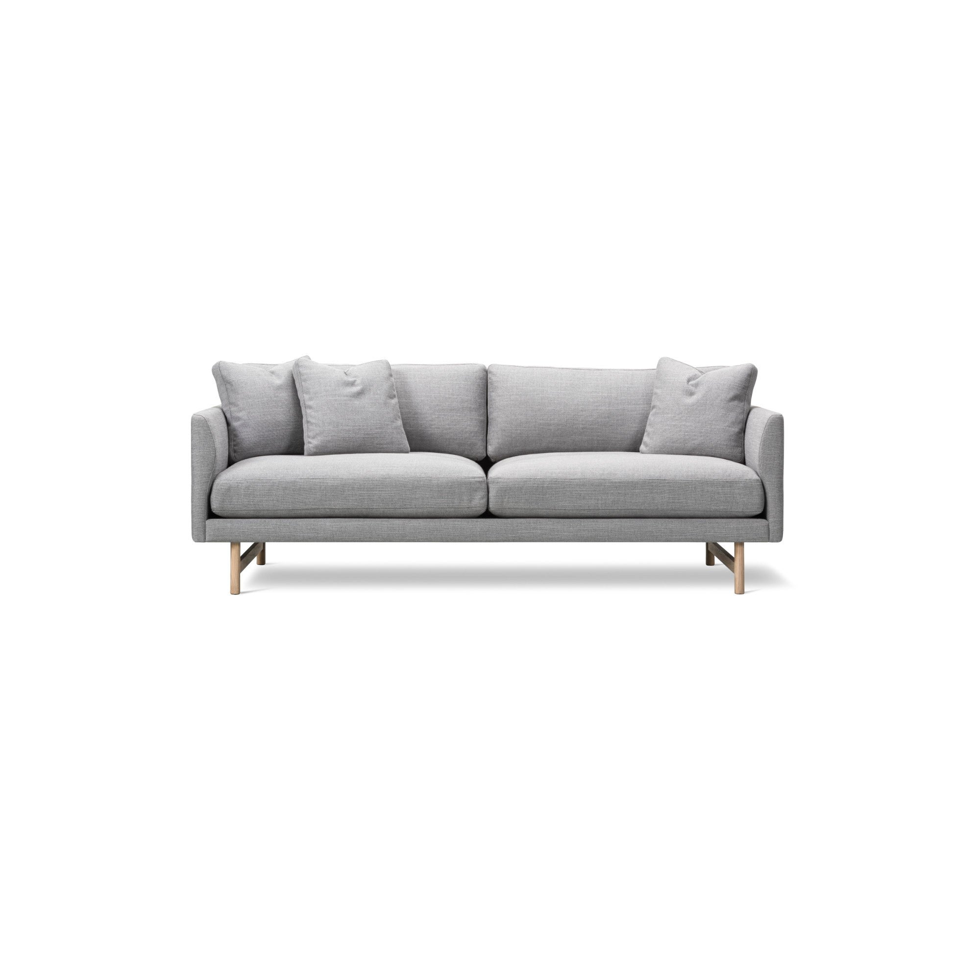Calmo 5652 Sofa - Oak Lacquered/Fabric 3 (Sunniva 242)