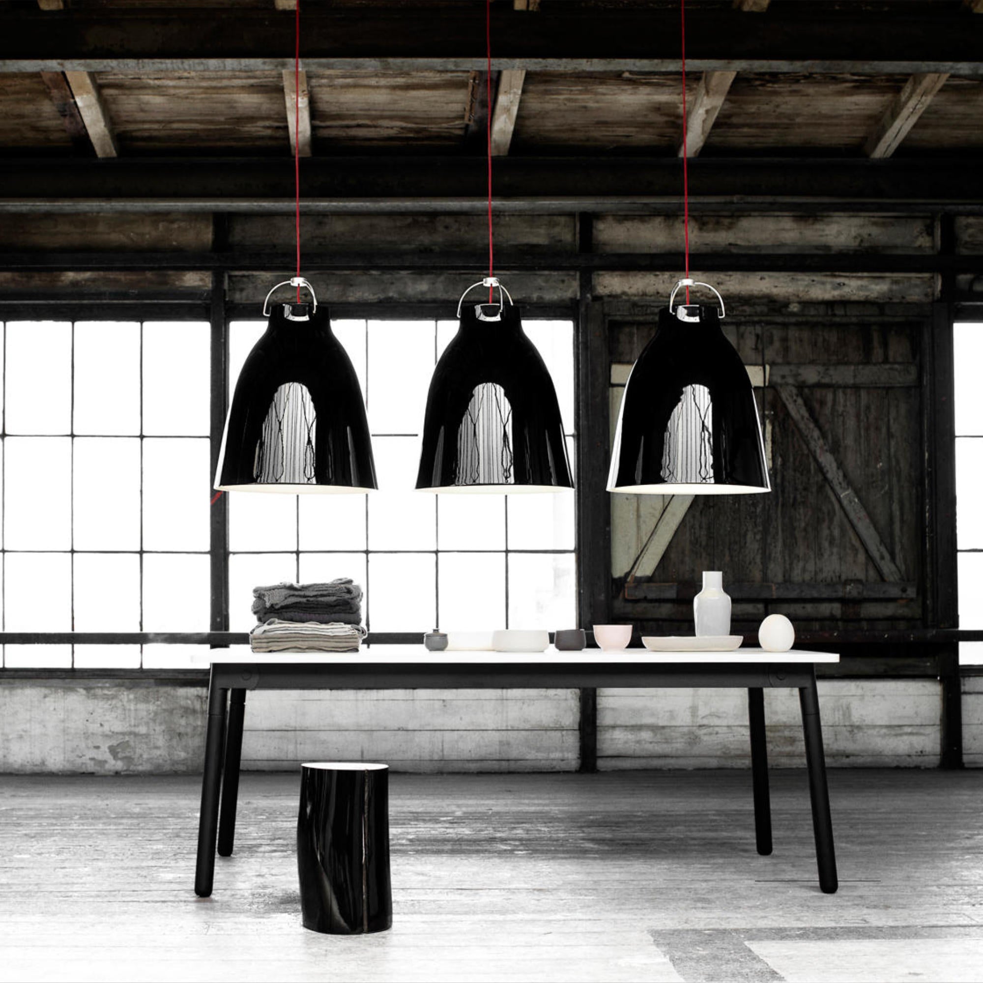 Caravaggio P3 Pendant Lamp - Black-3
