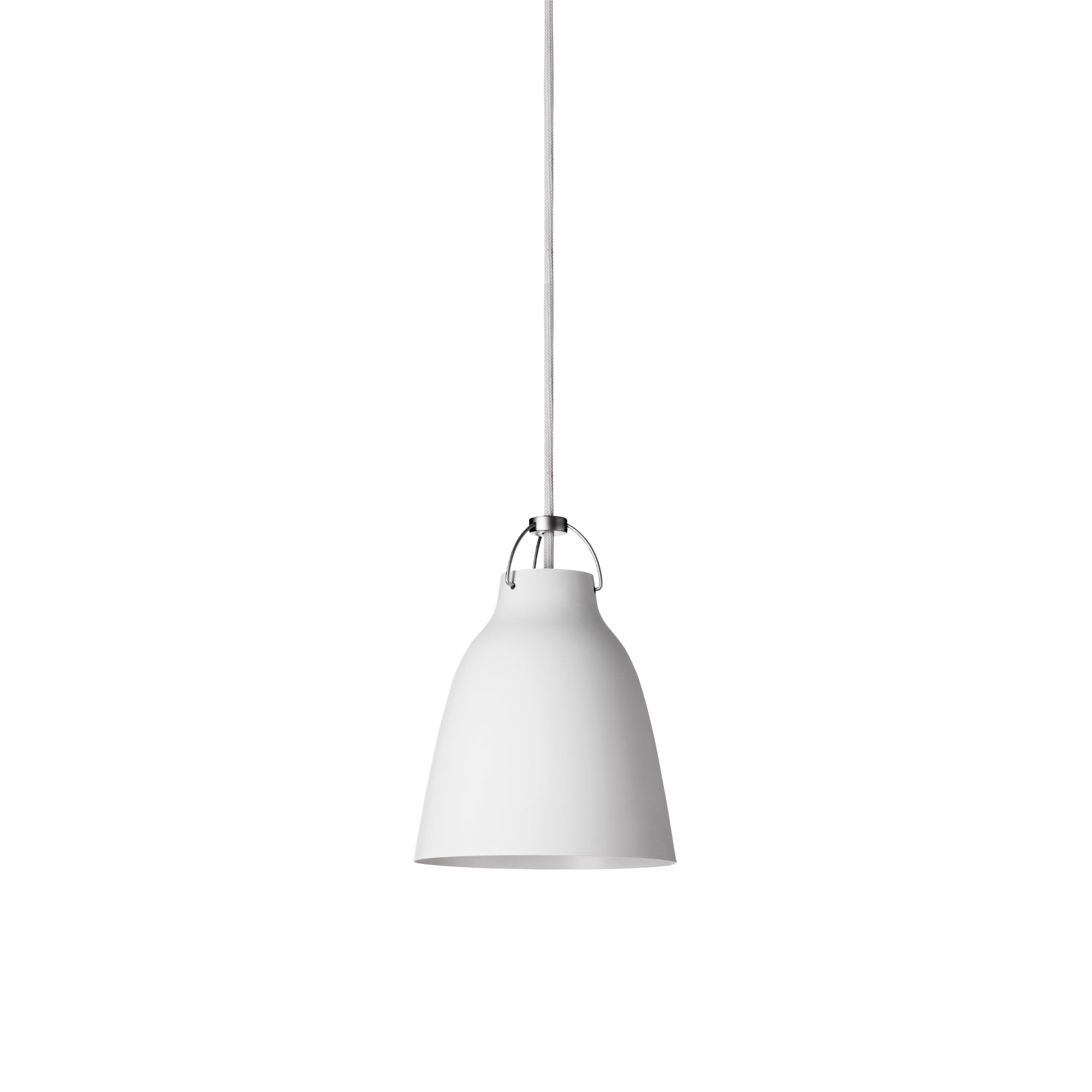 Caravaggio Matt P1 Pendant Lamp - White-1