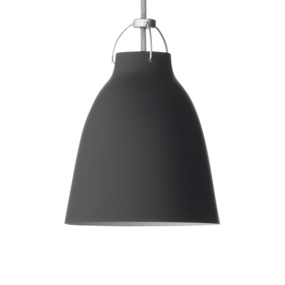Caravaggio Matt P3 Pendant Lamp - Black