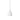 مصباح معلق كارافاجيو P1 - أبيض