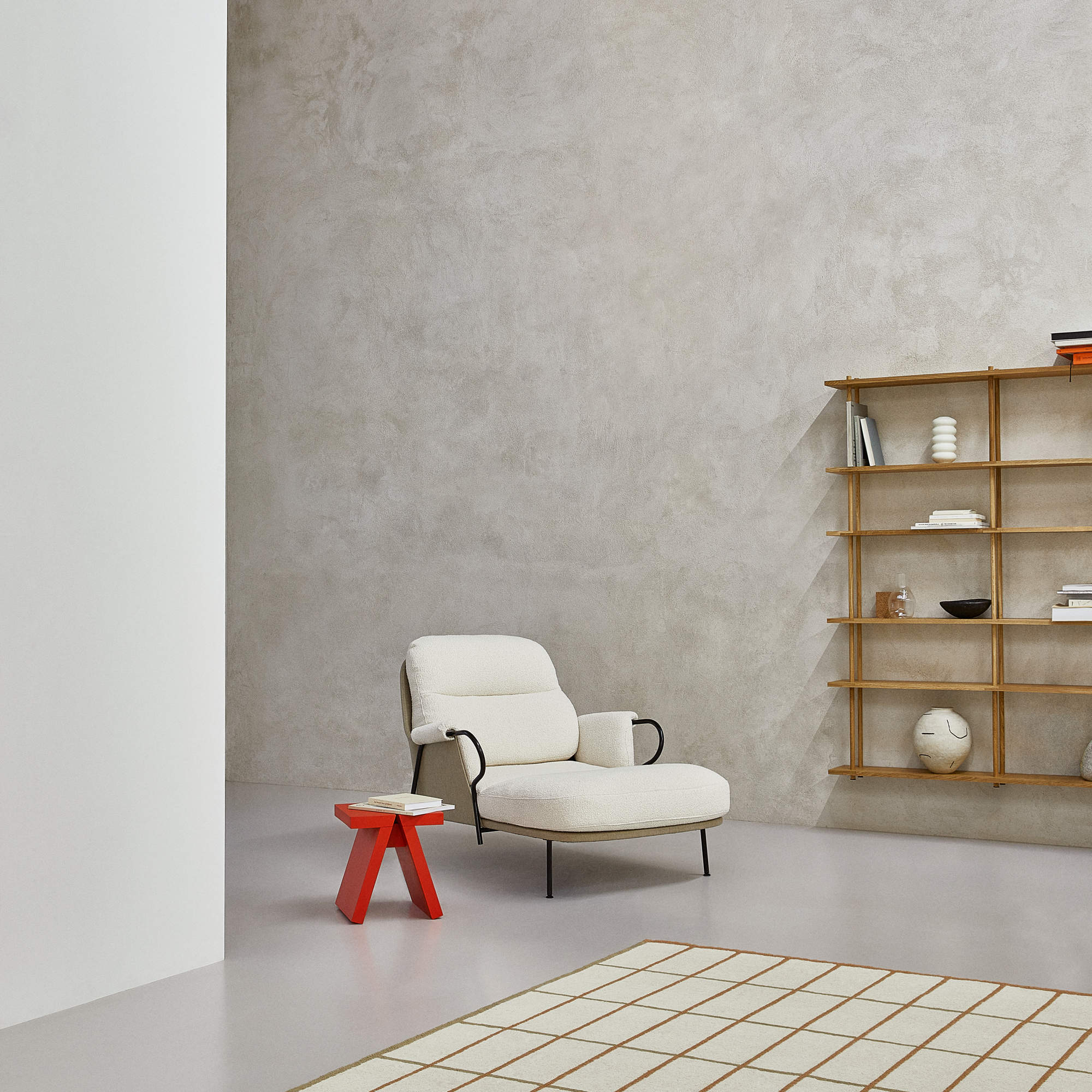 Lyra Chaise Longue - Leather Vintage 2 (Cognac)-4