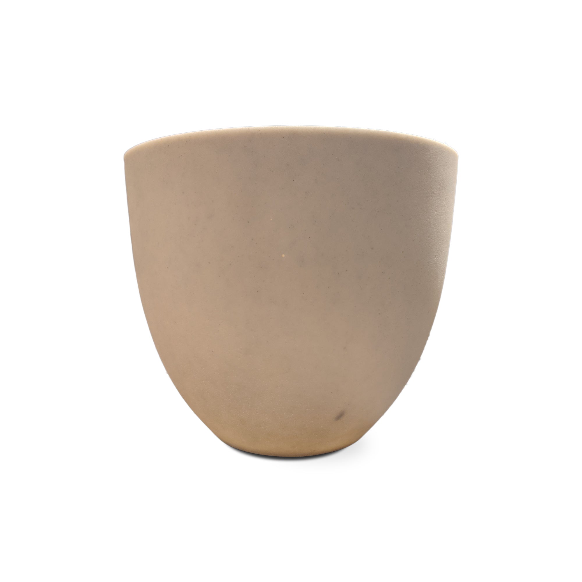 Chalk Pot - Cream  - D25 (Set of 2)-1