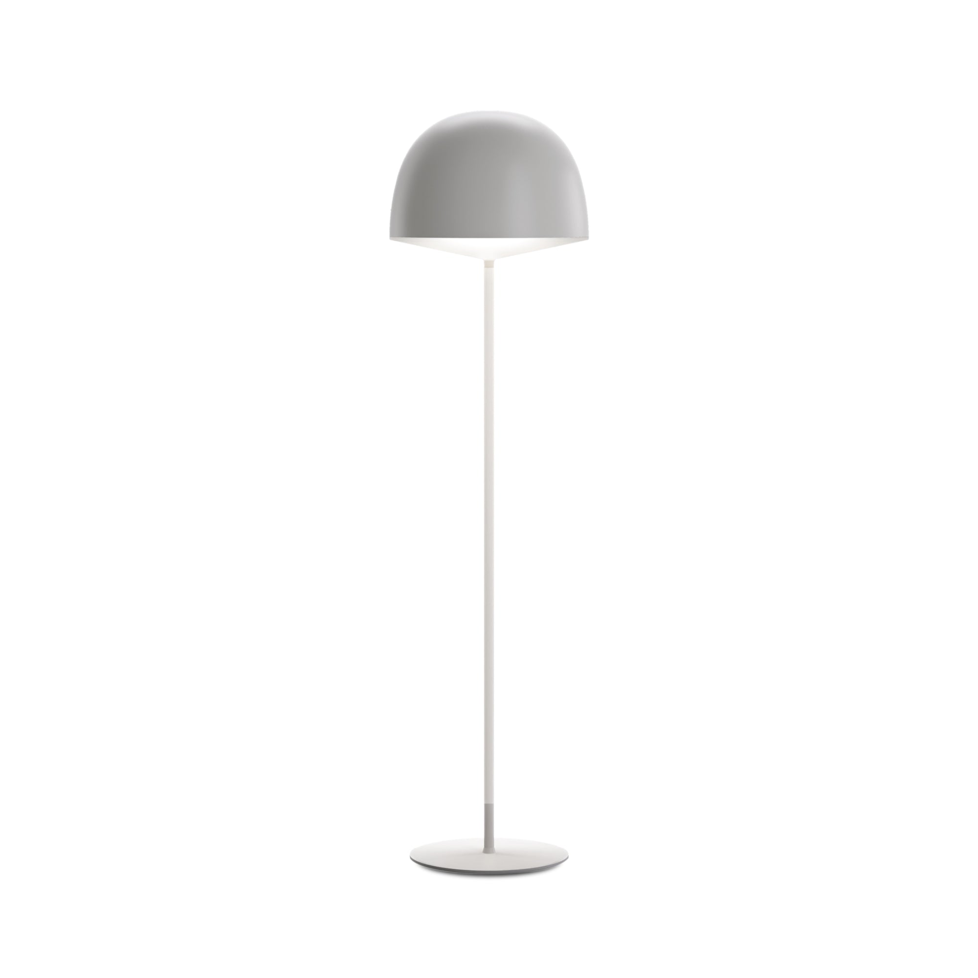 Cheshire Medium Floor Lamp - White-1