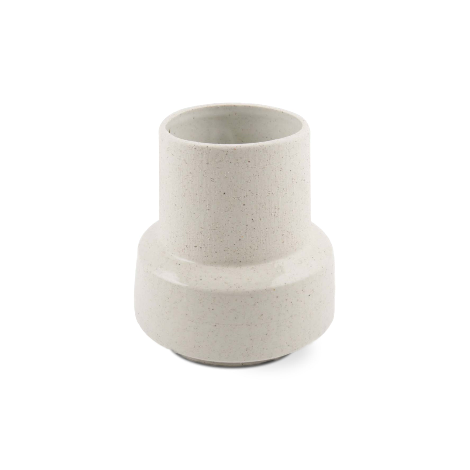 Chimney Vase - White - H20-1