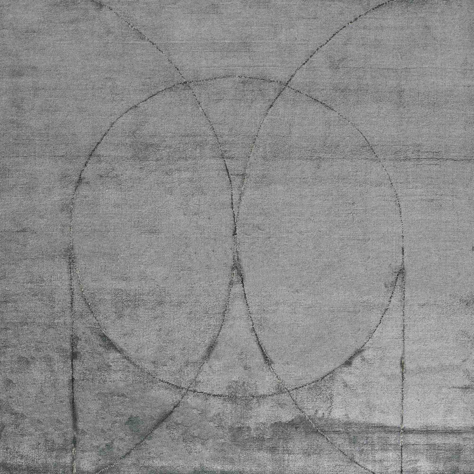 Circulus Rug - Grey - 300x200