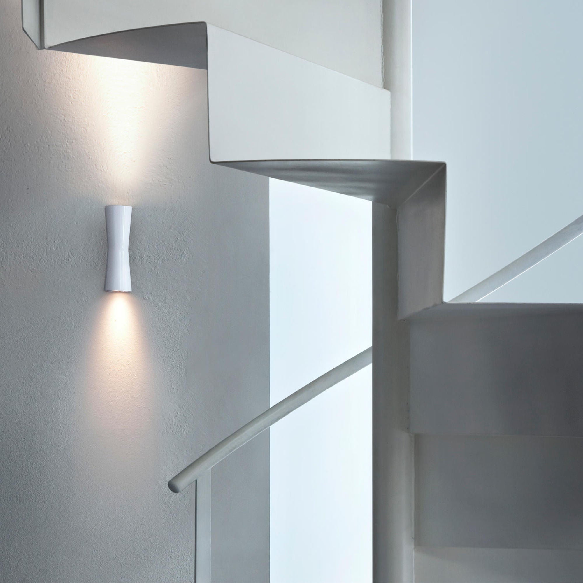 Clessidra 20°+20° Wall Lamp - Grey