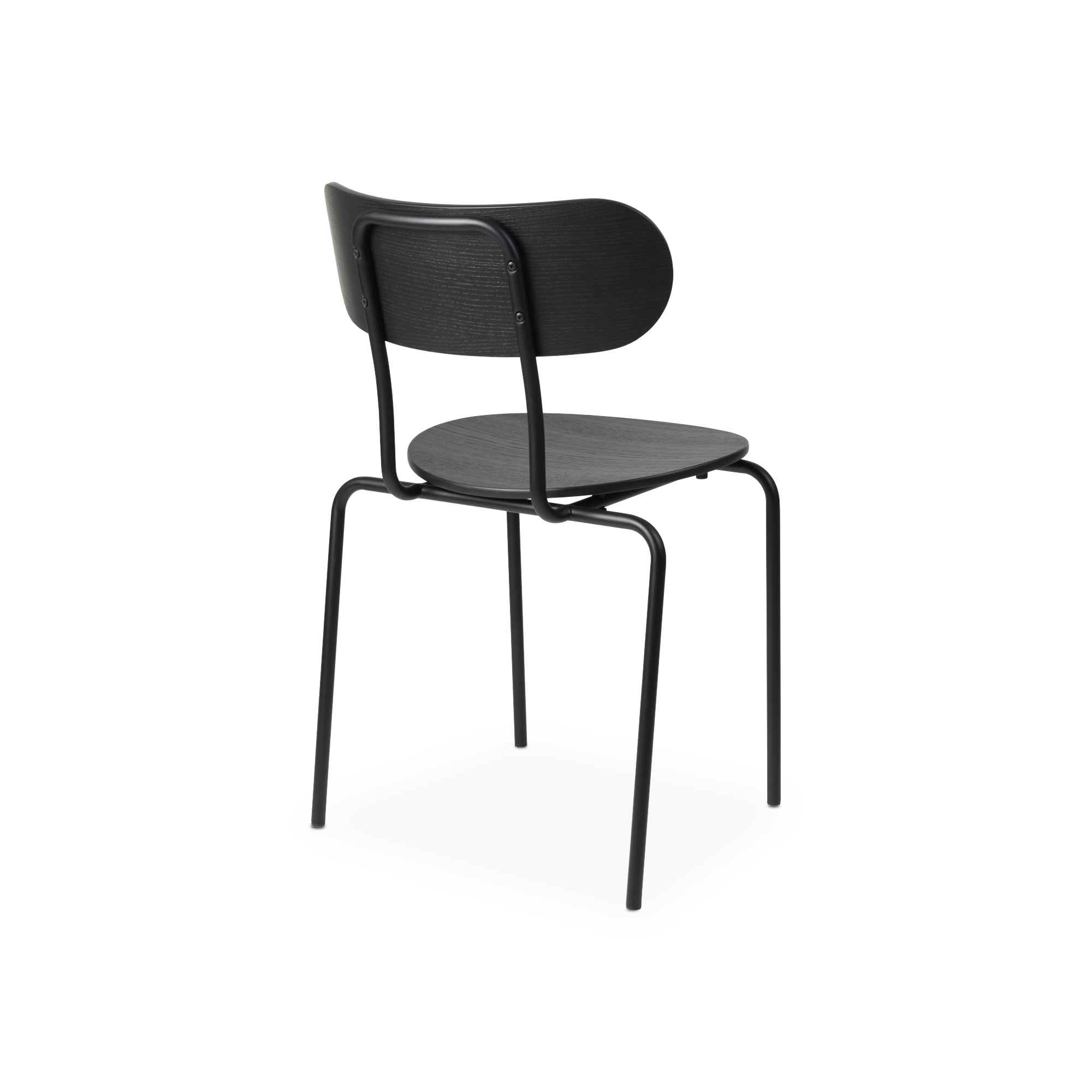 Coco 10049607 Dining Chair - Black Matt / Black Ash-3