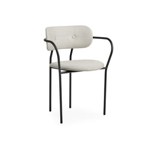 Coco 10526 Dining Chair - Black Matt / Fabric B (Eero Special FR 106)