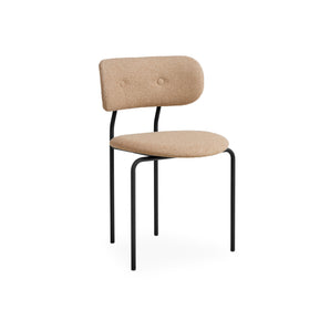 Coco 10528 Dining Chair - Black Matt / Fabric C (Around Boucle 004)